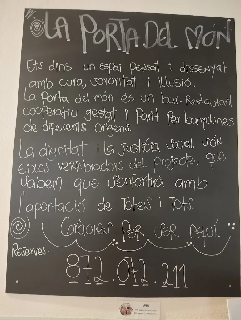 Menu_Bar Restaurant La Porta del Món_Banyoles_image_2