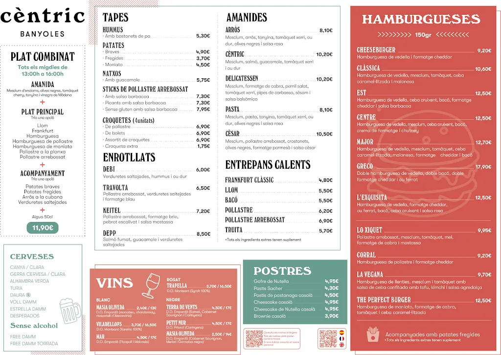 Menu_Cèntric, l'hamburgueseria de Banyoles_Banyoles_immagine_1
