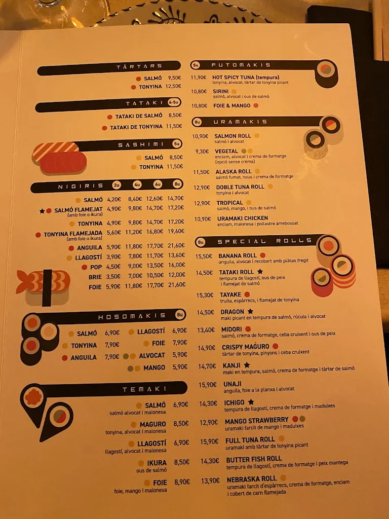 Menu_Mitsumi Sushi Banyoles_Banyoles_image_4
