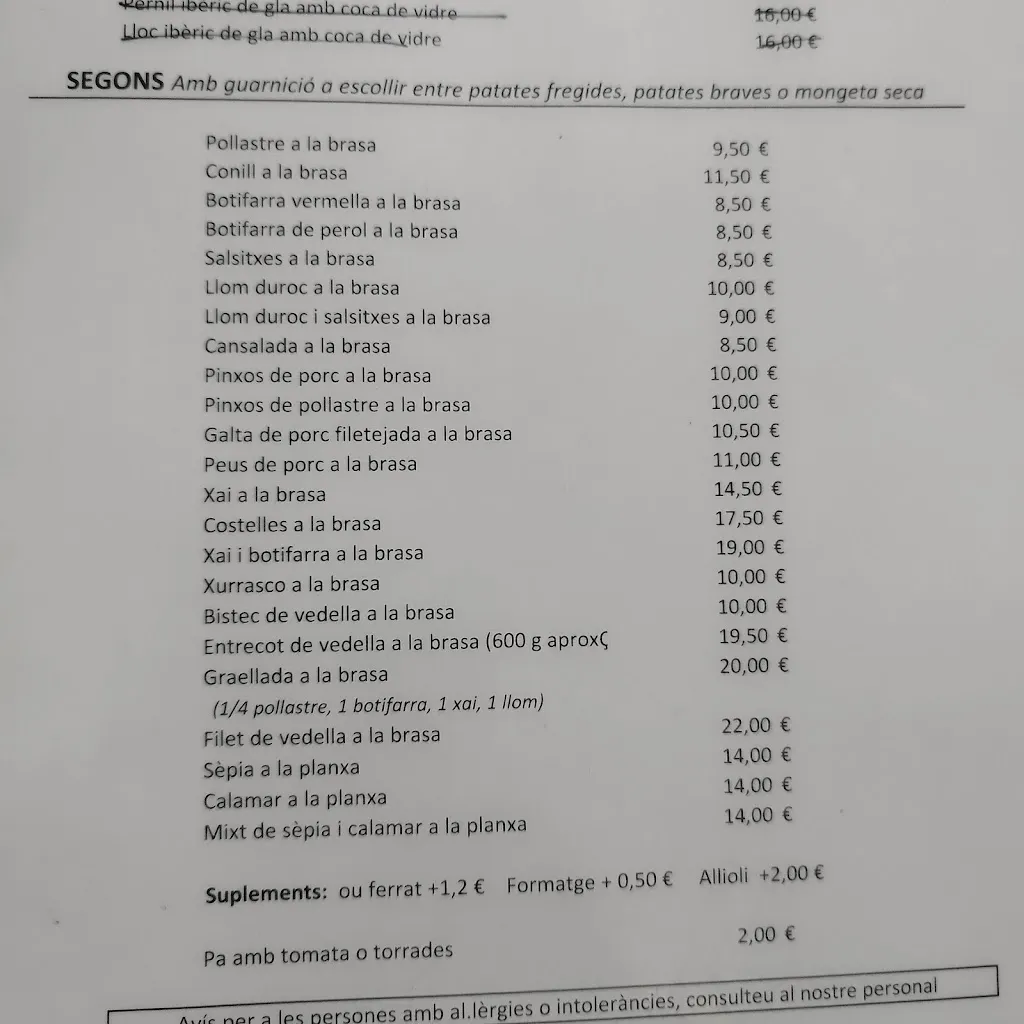 Menu_Can Garriga_Banyoles_image_2