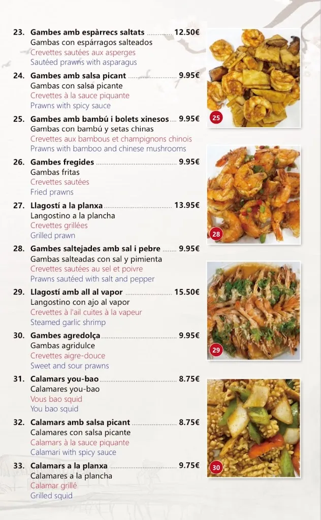 Menu_La Pesquera_Banyoles_immagine_1