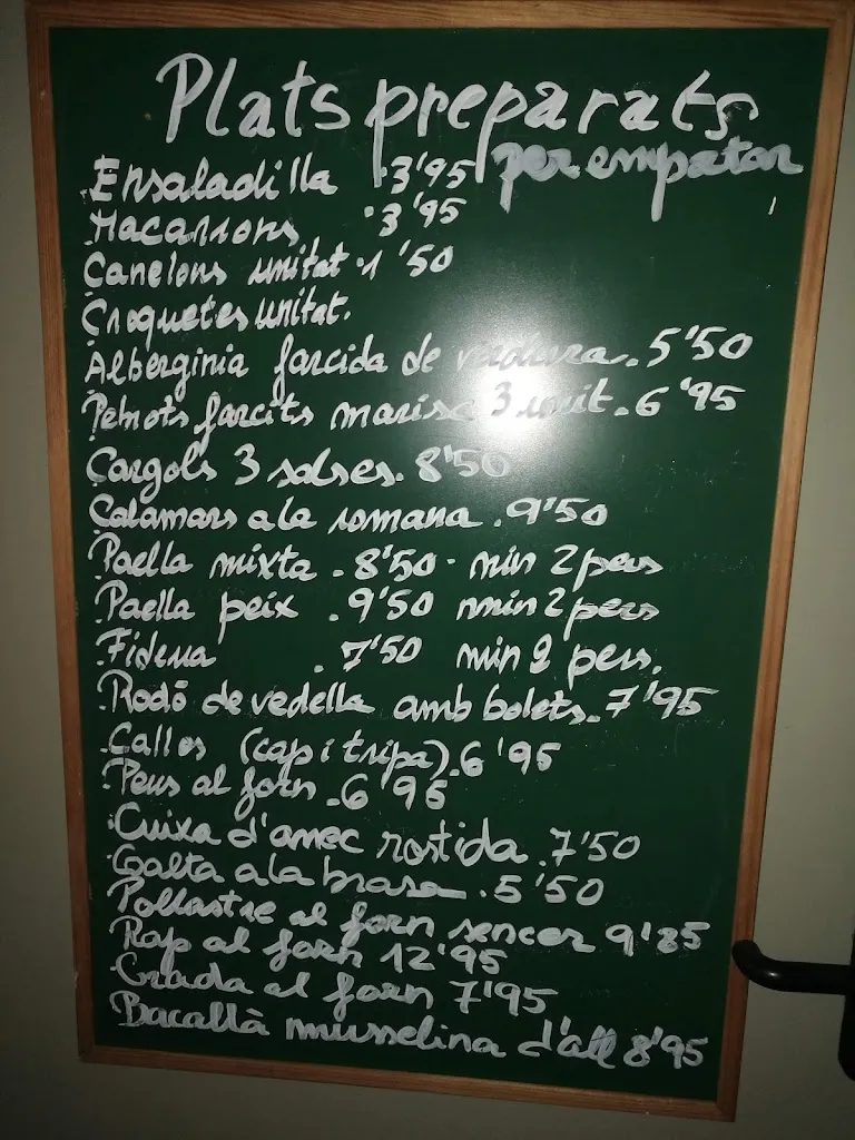 Menu_Bar Restaurant El Sindicat_Banyoles_image_3