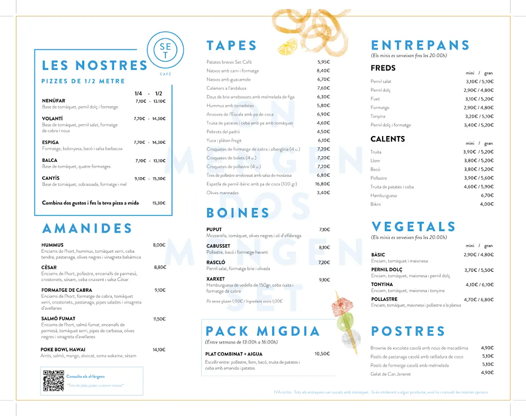 Menu_Set Cafè, el bar de la costa de Banyoles_Banyoles_image_1