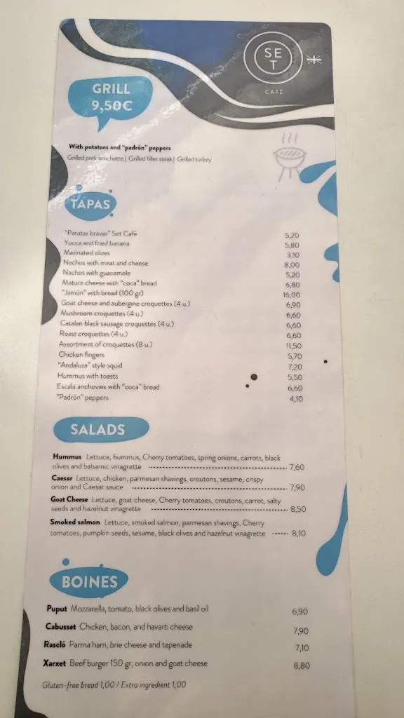 Menu_Set Cafè, el bar de la costa de Banyoles_Banyoles_image_4