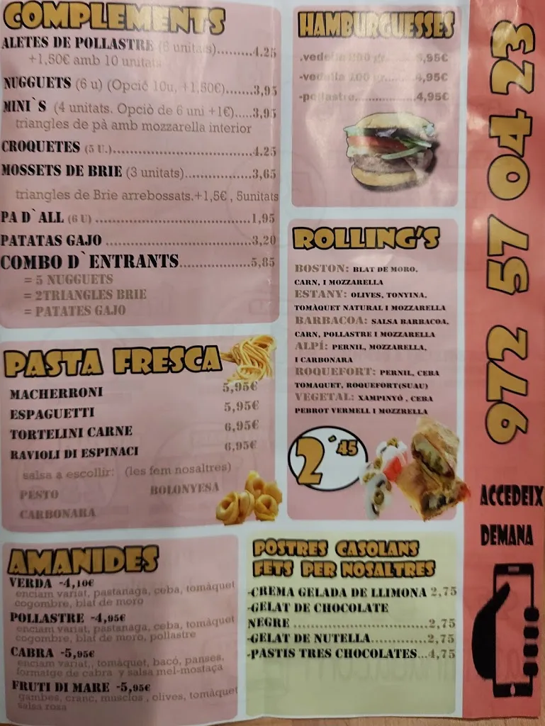 Menu_La Tattinada_Banyoles_image_2