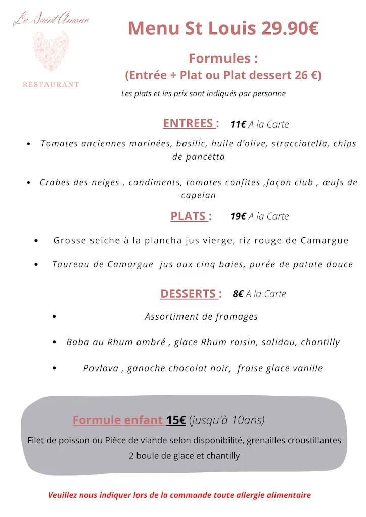 Menu_Le Saint Amour_Aigües_image_4