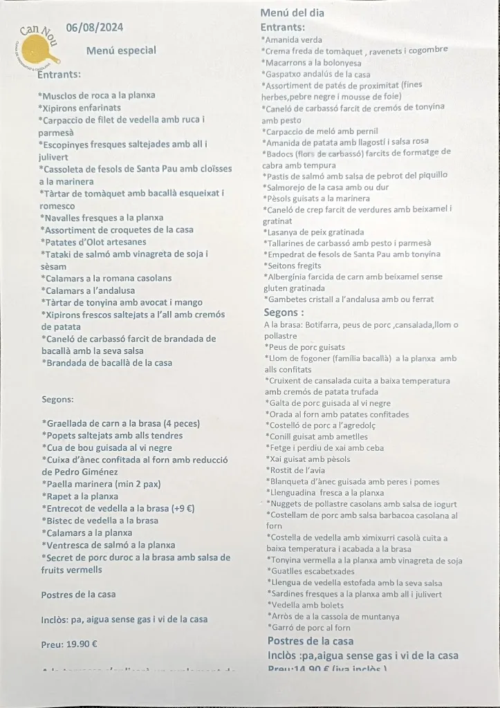 Menu_Restaurant Can Nou_Besalú_image_1