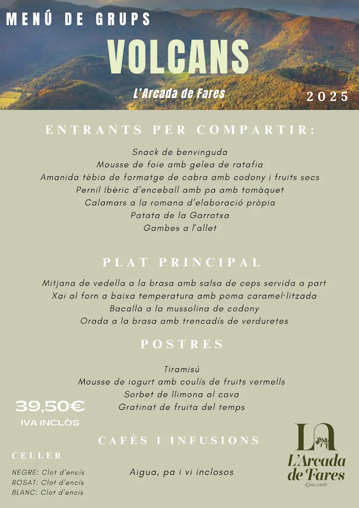 Menu_Restaurant Arcada de Fares - Besalú_Besalú_image_2