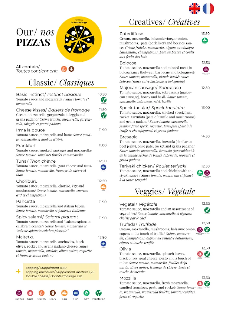Menu_Pizzeria La Roda Groga_Besalú_immagine_3