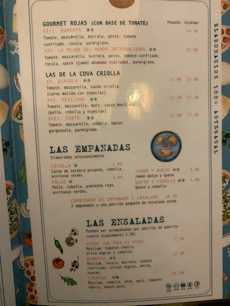 Menu_Pizzeria Cova Criolla_Besalú_immagine_4