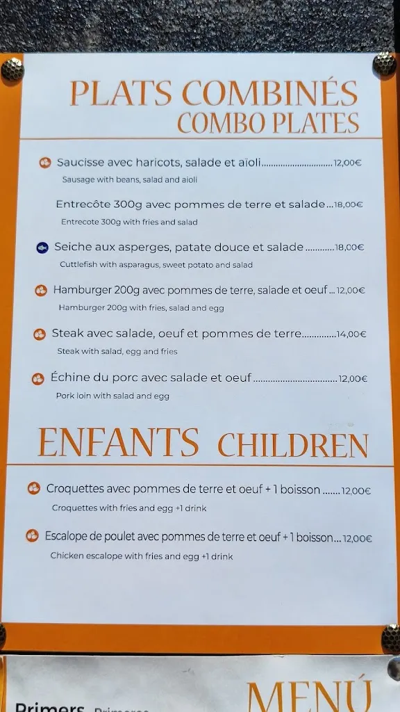 Menu_Bar Restaurant El Sol_Besalú_image_2