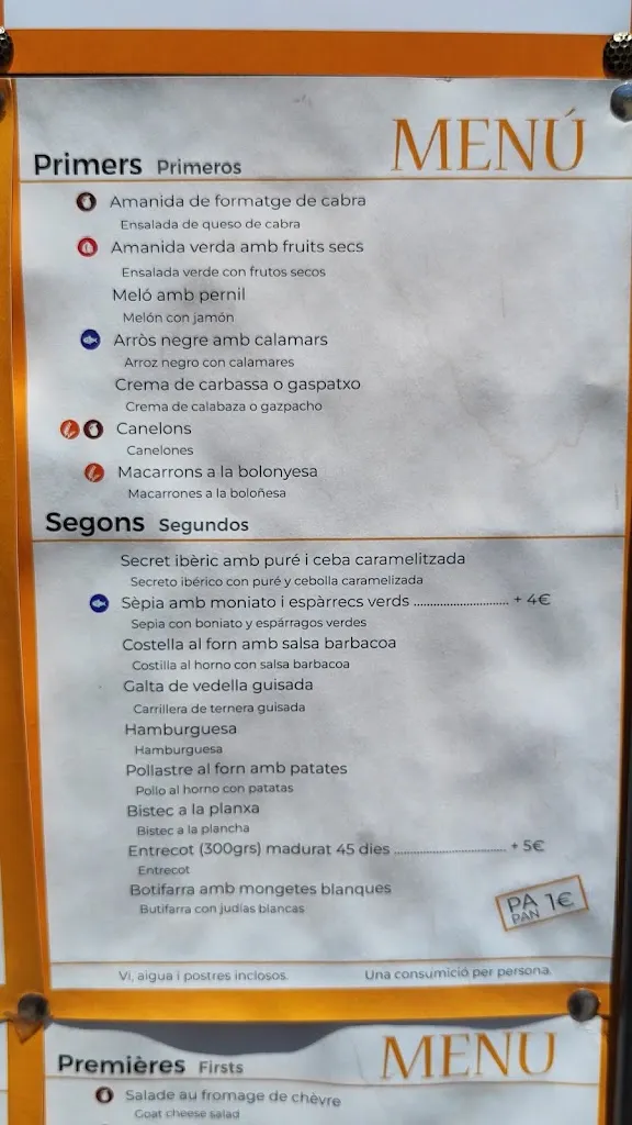 Menu_Bar Restaurant El Sol_Besalú_image_4