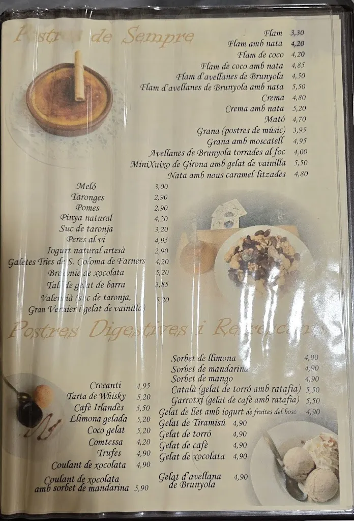 Menu_Restaurant El Castell de Brunyola_Brunyola_image_3