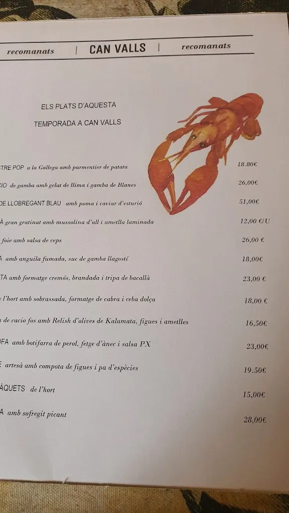 Menu_Restaurant Can Valls_Brunyola_image_2