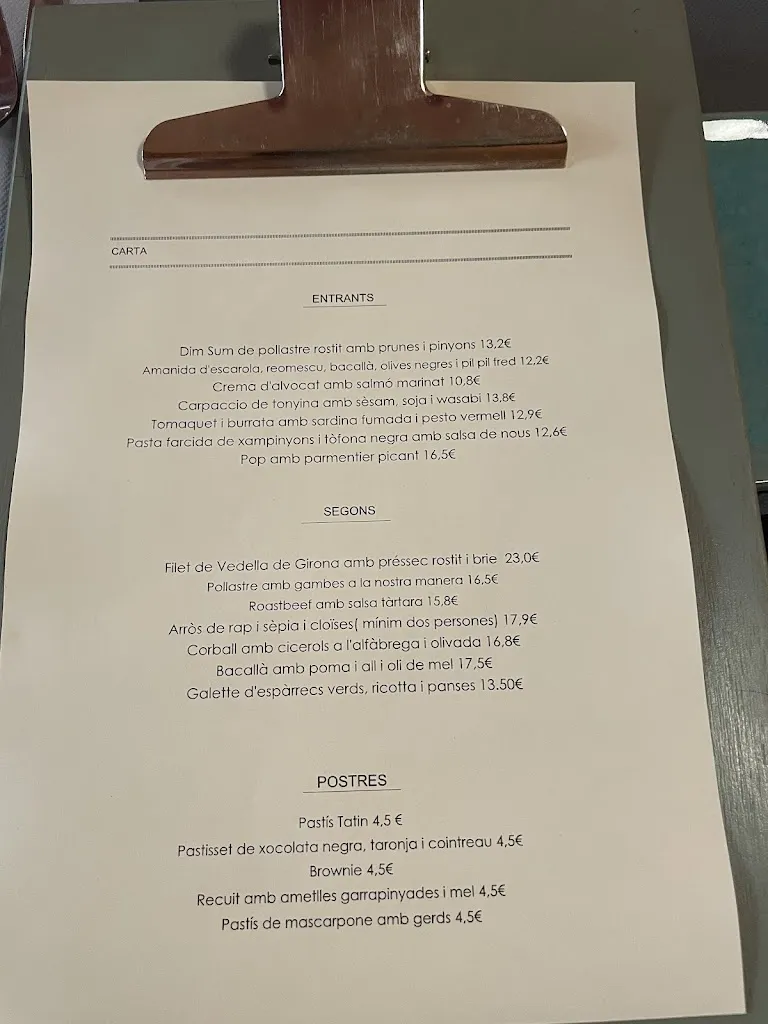Menu_Restaurant La Cantonada_Bisbal dEmpordà La_image_2