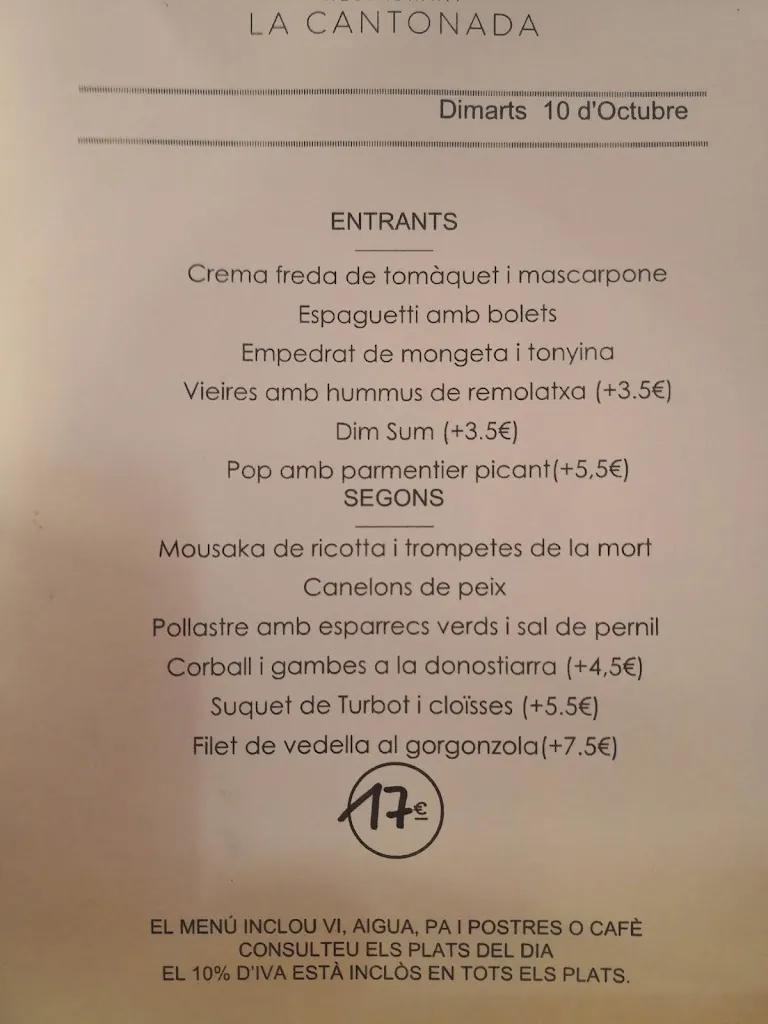 Menu_Restaurant La Cantonada_Bisbal dEmpordà La_image_3