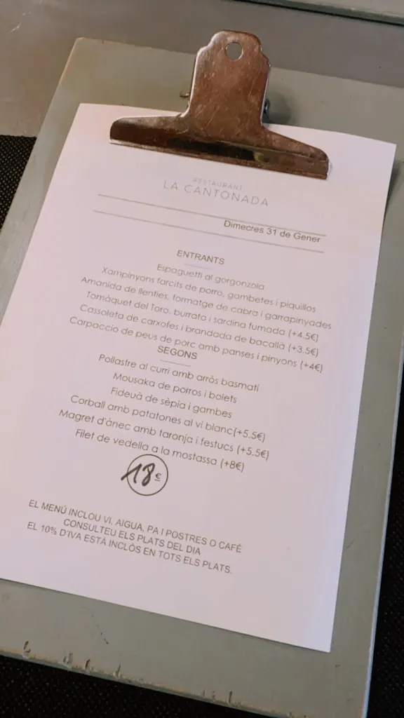 Menu_Restaurant La Cantonada_Bisbal dEmpordà La_image_4