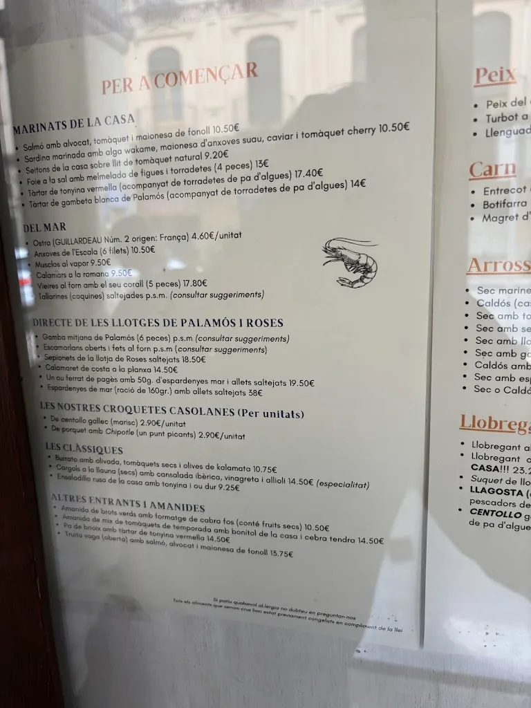 Menu_Restaurant L'Escut Cuina mediterrània_Bisbal dEmpordà La_image_2