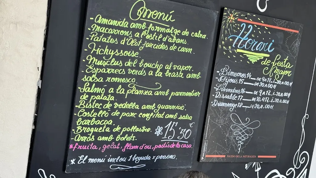 Menu_Divinum la bisbal_Bisbal dEmpordà La_image_1