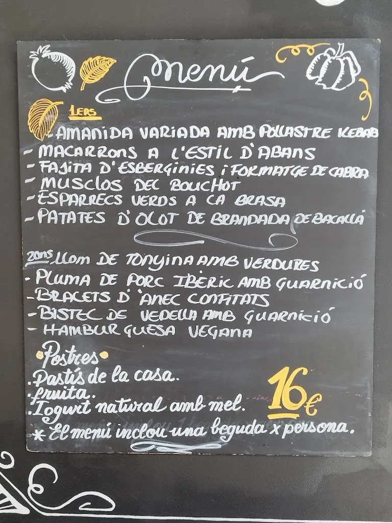 Menu_Divinum la bisbal_Bisbal dEmpordà La_image_2