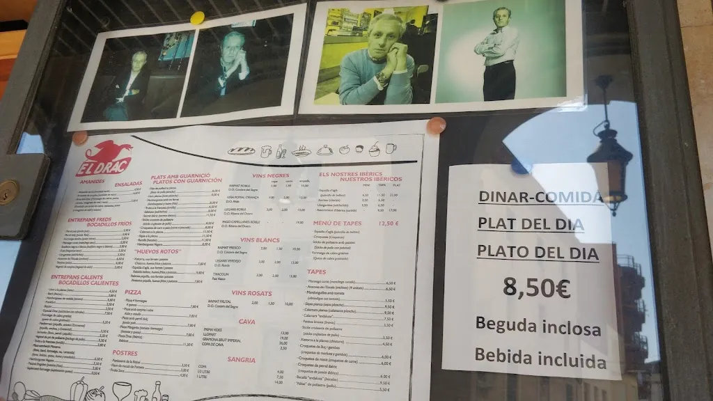 Menu_Cafeteria El Drac_Bisbal dEmpordà La_image_2