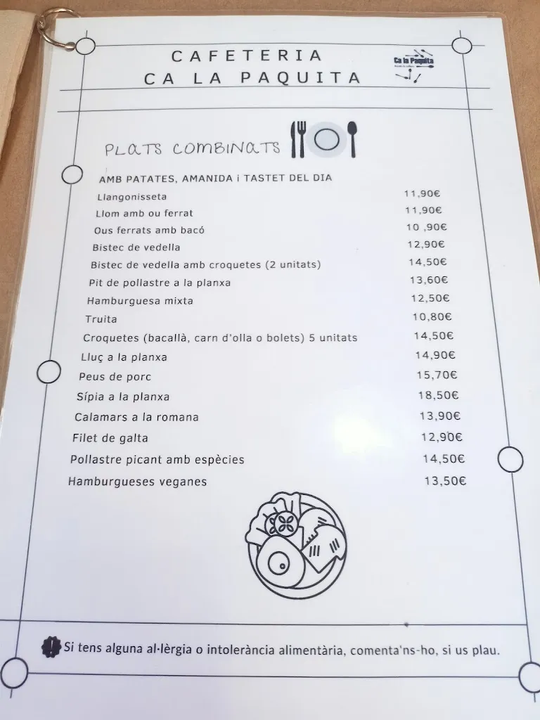 Menu_Ca La Paquita_Campdevànol_image_1