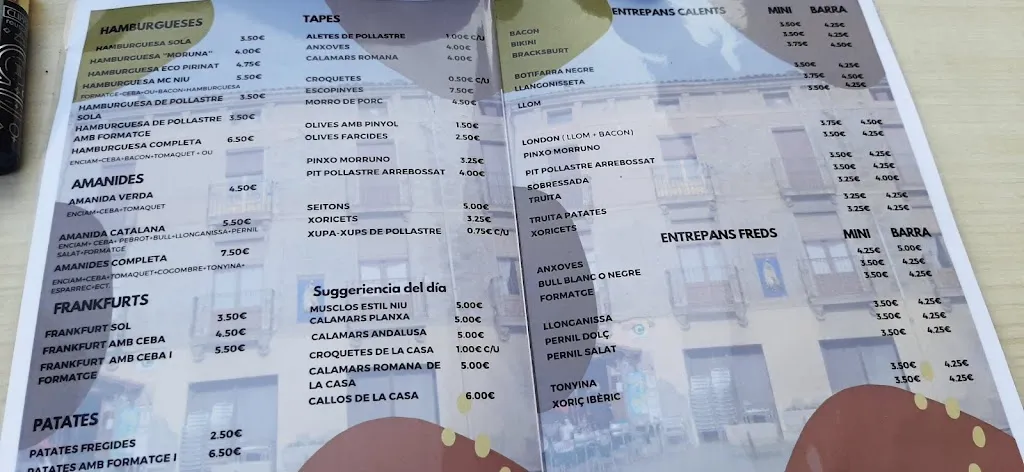 Menu_Frankfurt el niu_Campdevànol_image_1