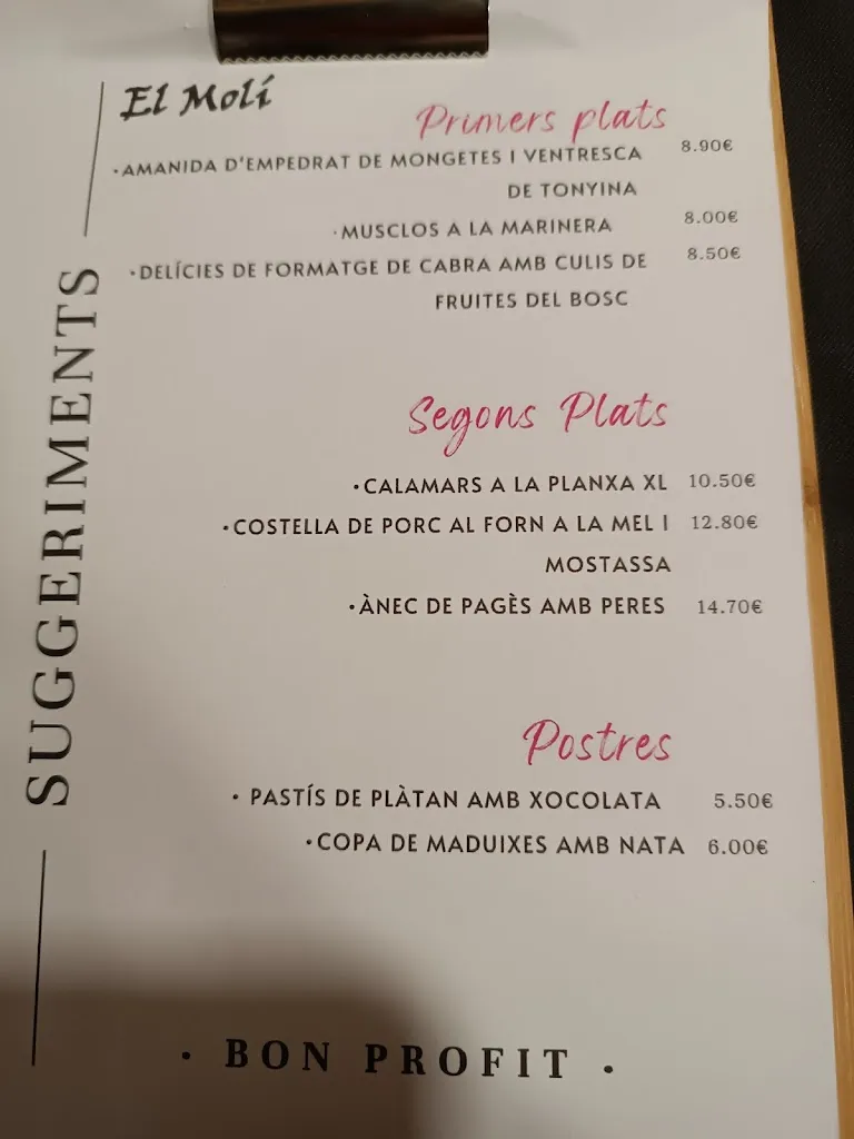 Menu_Braseria Grill El Molí_Campdevànol_image_2