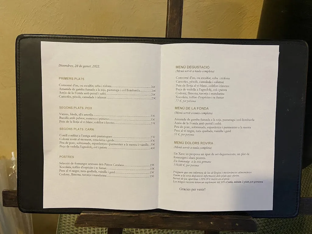 Menu_Restaurant Fonda Xesc_Campdevànol_image_1