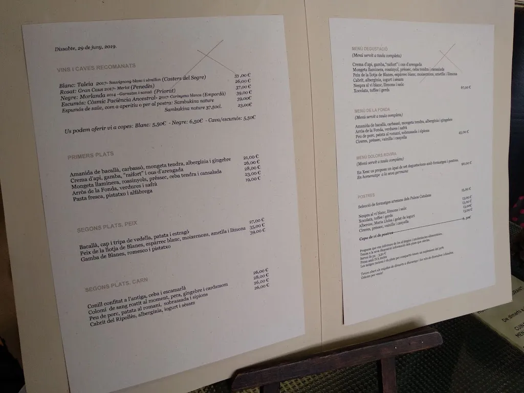 Menu_Restaurant Fonda Xesc_Campdevànol_image_4