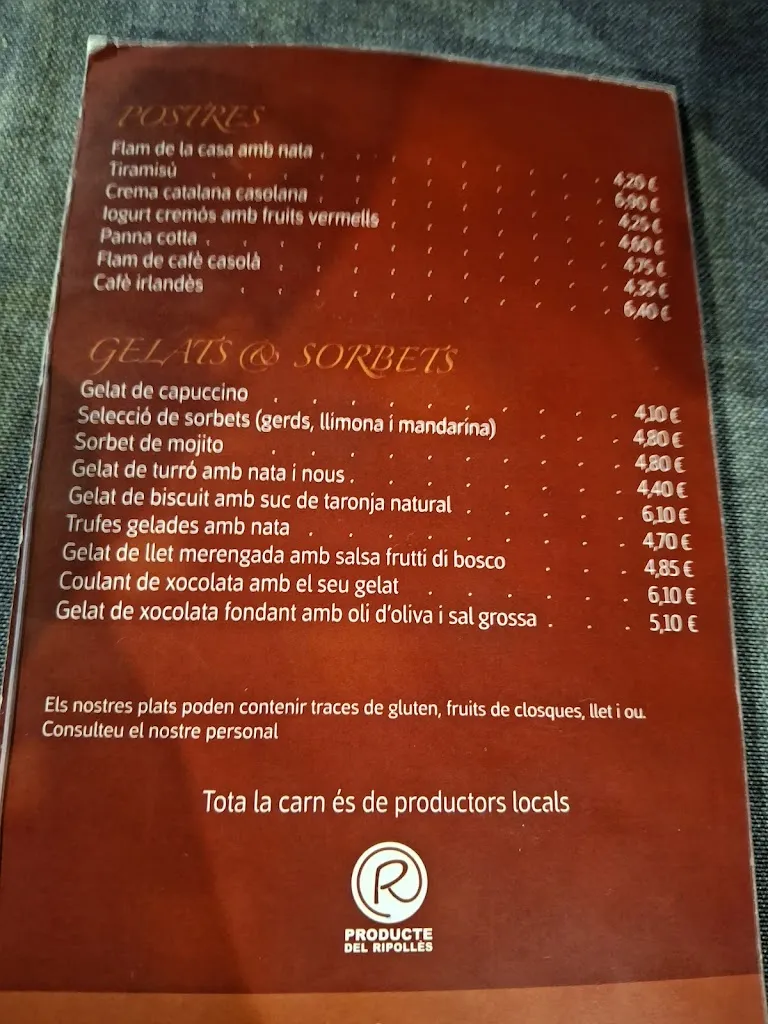 Menu_TAPS Bar Restaurant_Campdevànol_image_1
