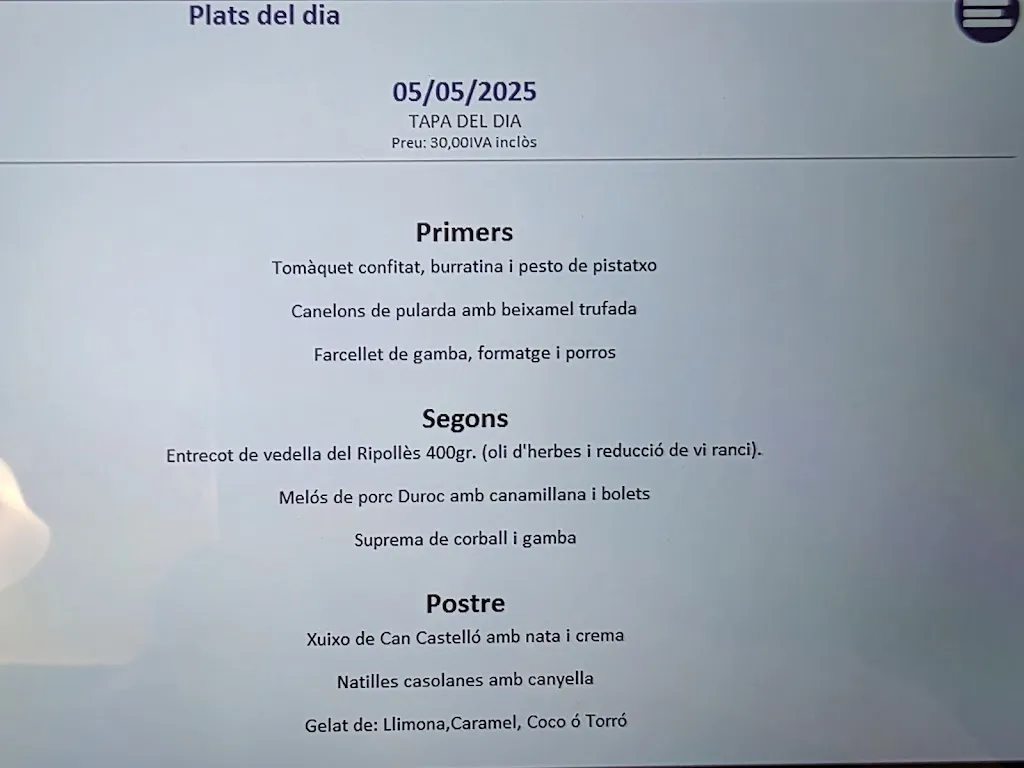 Menu_Reccapolis Restaurant_Campdevànol_image_1