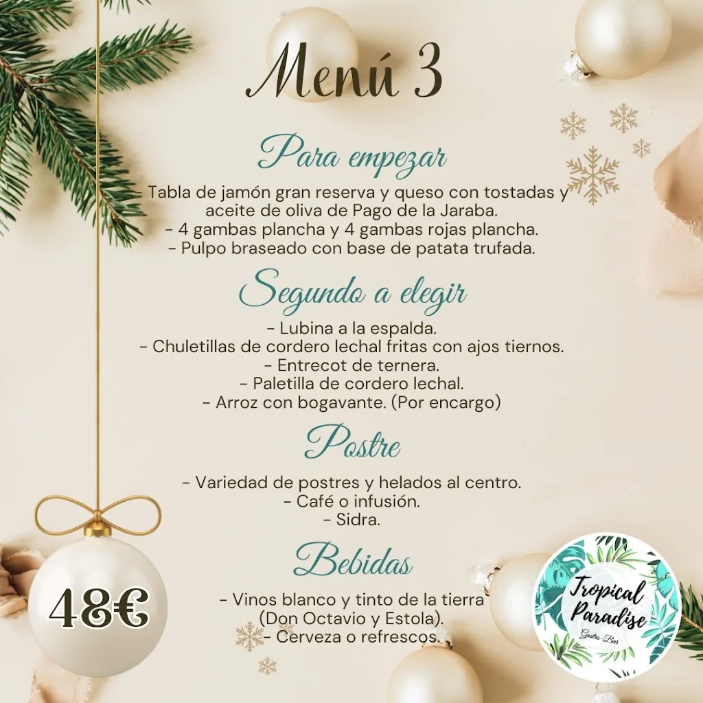 Menu_Tropical Paradise Gastro-Bar-Discoteca_Villarrobledo_immagine_2