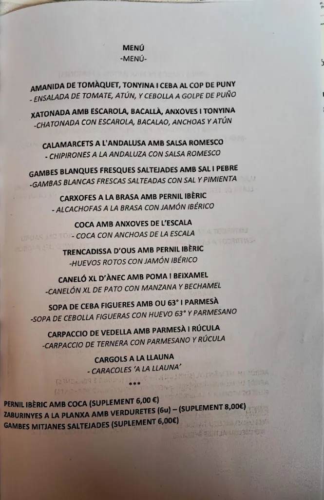 Menu_Restaurant del Tir (Club Gavarres Campllong)_Campllong_image_1