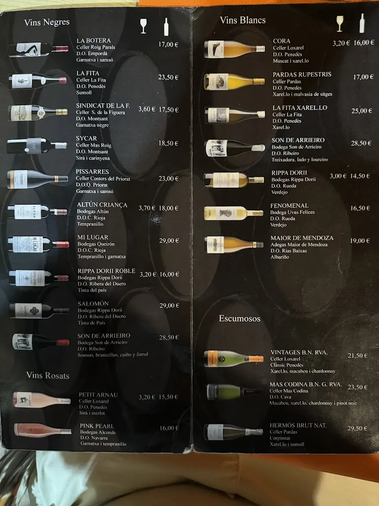 Menu_Restaurant Ca la Manela_Caldes de Malavella_image_1