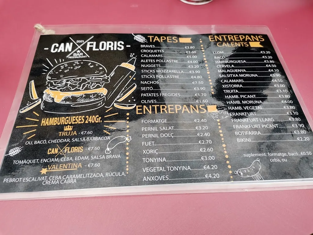 Menu_Can Floris_Caldes de Malavella_image_4