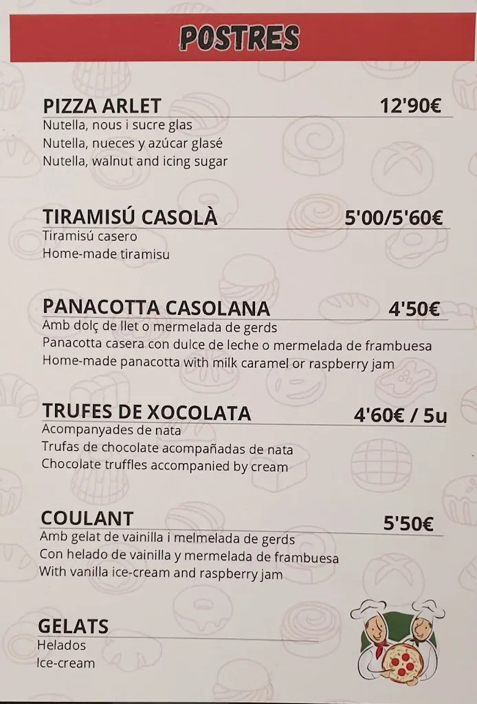 Menu_El Duetto Pizzeria_Caldes de Malavella_immagine_1