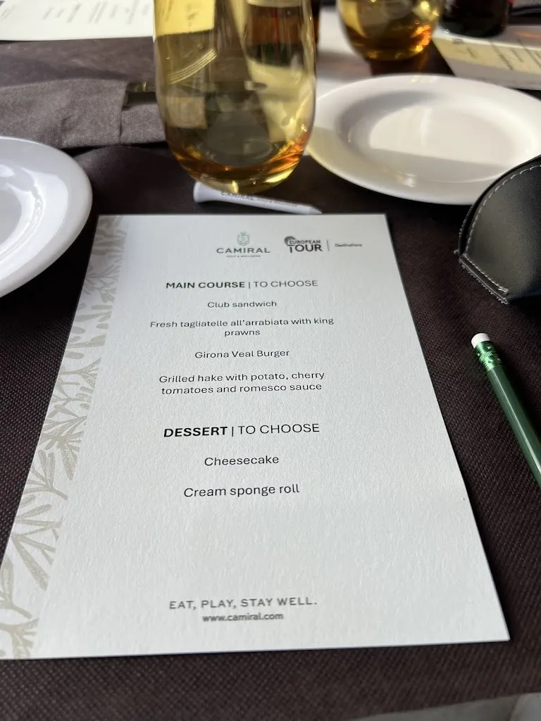 Menu_The Club Café_Caldes de Malavella_image_1