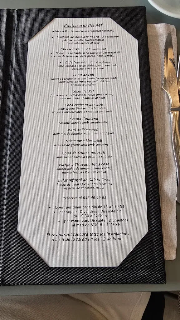 Menu_Restaurant Can Panedes, Llagostera_Caldes de Malavella_image_2