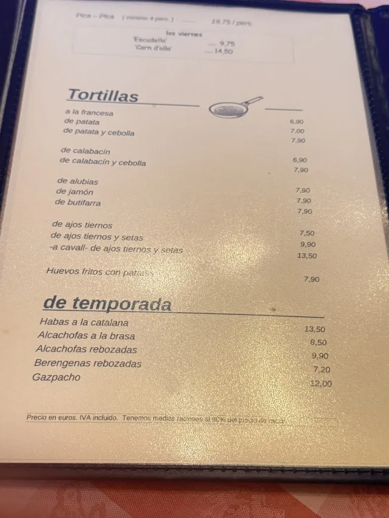 Menu_Restaurant Hostal de la Granota_Caldes de Malavella_image_1