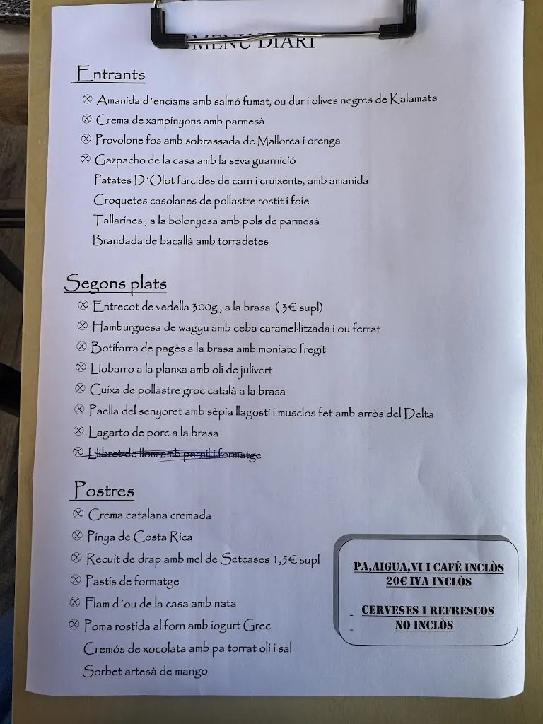 Menu_Restaurant Mas Canyet_Caldes de Malavella_image_1