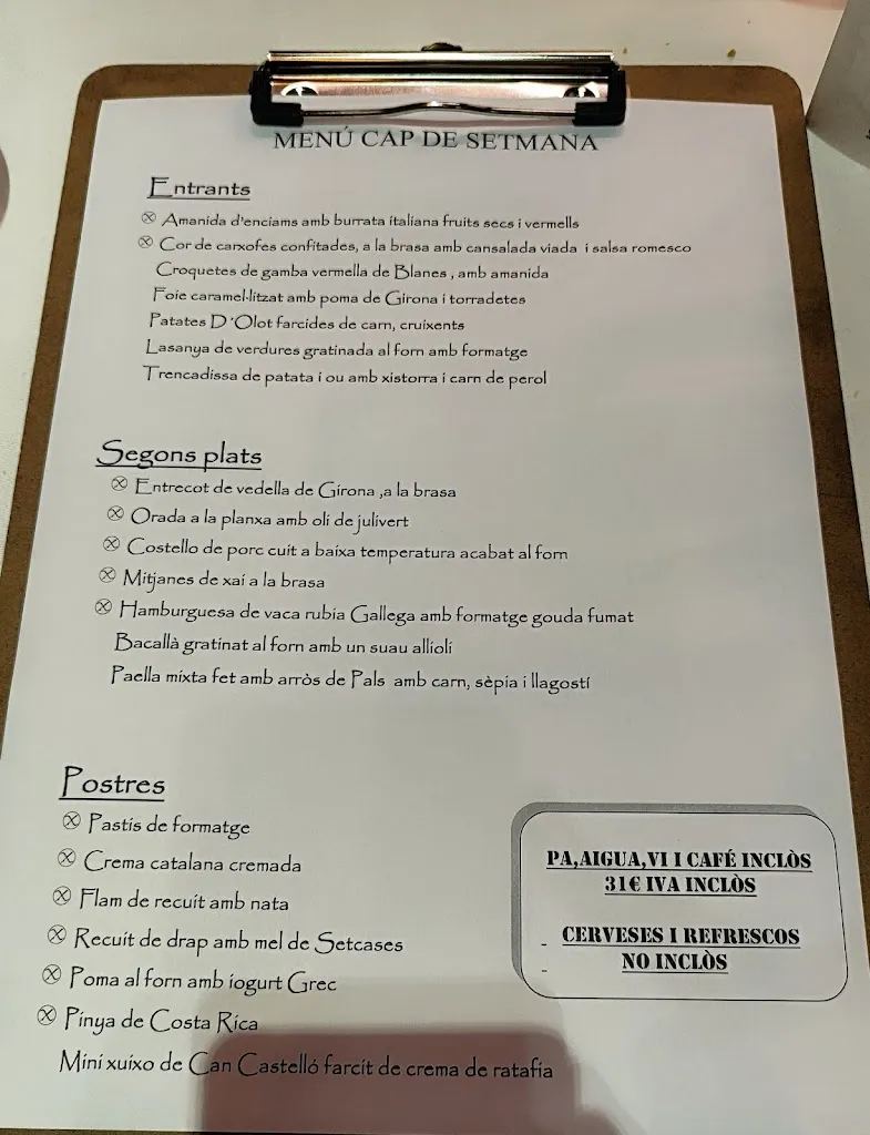 Menu_Restaurant Mas Canyet_Caldes de Malavella_image_2