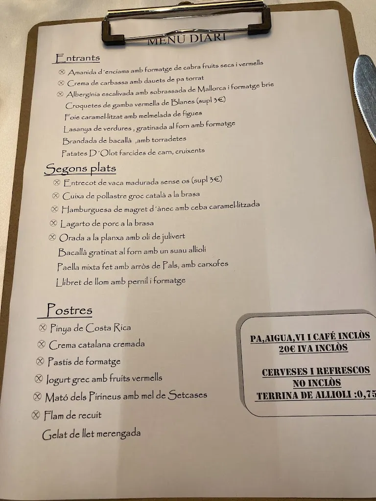 Menu_Restaurant Mas Canyet_Caldes de Malavella_image_4