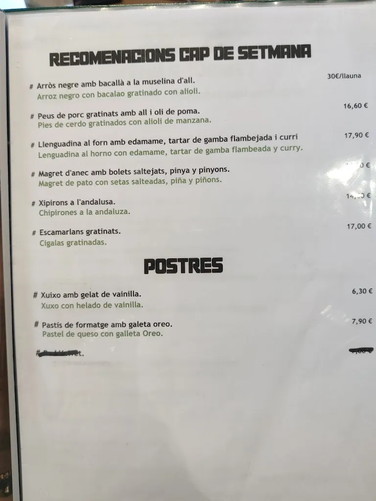 Menu_The Main Restaurant_Caldes de Malavella_image_3