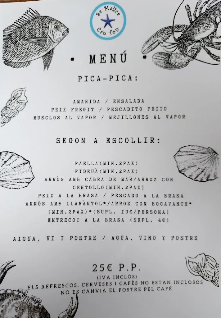 Menu_Restaurant Sa Malica-Can Ton_Blanes_image_4