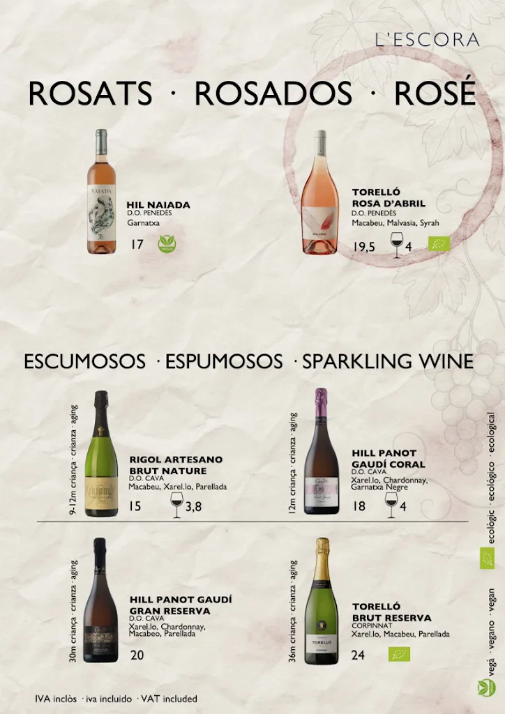 Menu_L’Escora - Restaurant_Blanes_image_4