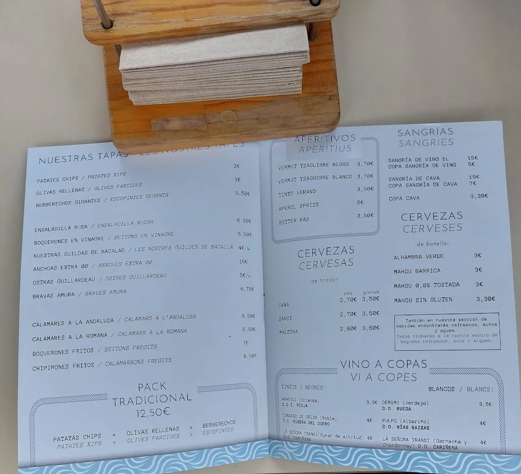 Menu_Restaurant Club Vela Blanes | Marisquería_Blanes_image_3
