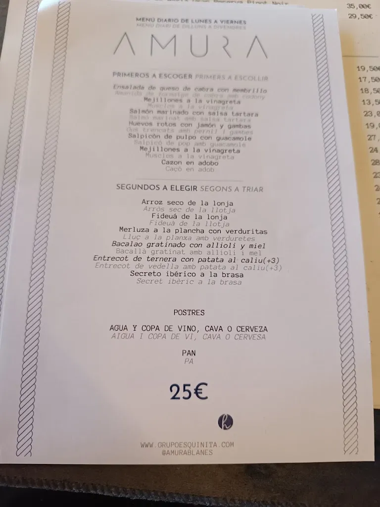 Menu_Restaurant Club Vela Blanes | Marisquería_Blanes_image_4