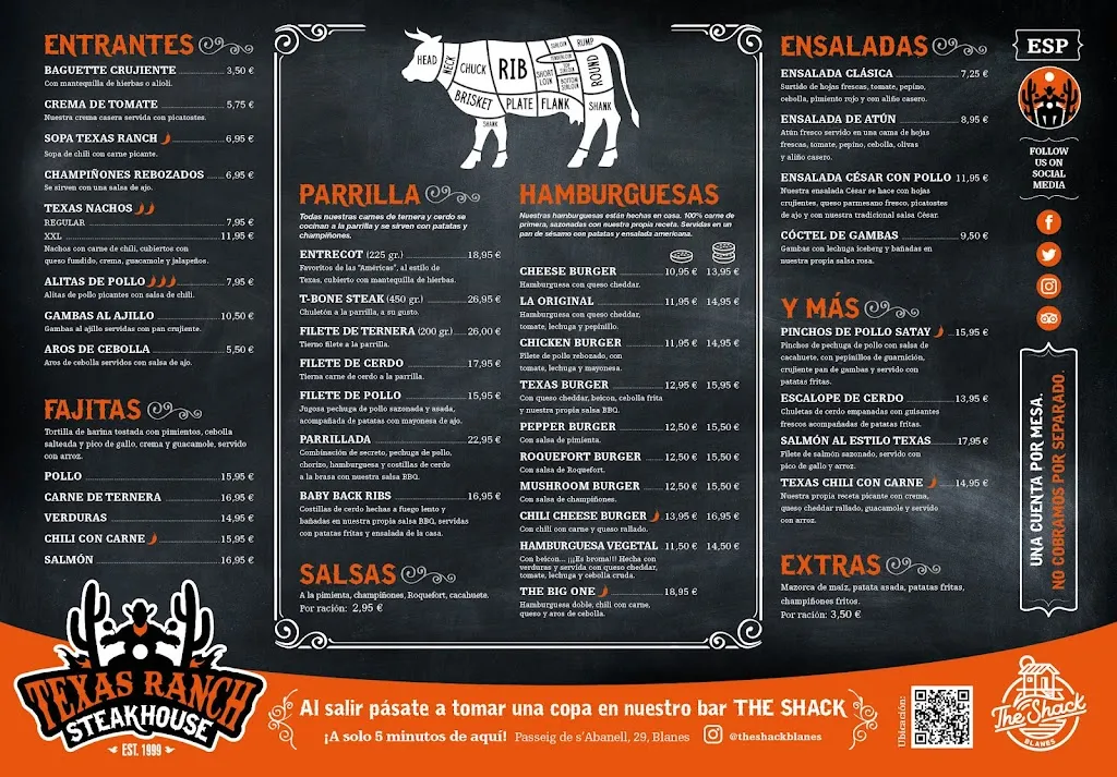 Menu_Texas Ranch Steakhouse (Blanes)_Blanes_image_1