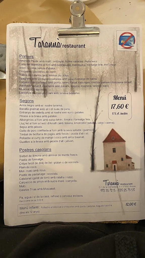 Menu_Tarannà Blanes_Blanes_image_2